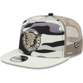 San Francisco Giants Chrome Camo A-Frame 9FIFTY Trucker Snapback Hat - White | New Era