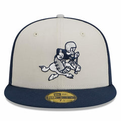 Dallas Cowboys New Era 2023 Sideline Historic 59FIFTY Fitted Hat - Cream/Navy cheap