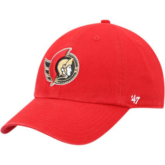 Ottawa Senators '47 Team Clean Up Adjustable Hat Red
