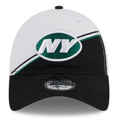 New York Jets New Era 2023 Sideline 9TWENTY Adjustable Hat - White/Black online
