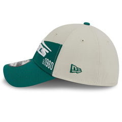 New York Jets New Era 2023 Sideline Historic 39THIRTY Flex Hat - Cream/Kelly Green online