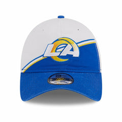 Los Angeles Rams New Era Youth 2023 Sideline 9TWENTY Adjustable Hat - White/Royal cheap