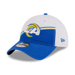 Los Angeles Rams New Era Youth 2023 Sideline 9TWENTY Adjustable Hat - White/Royal cheap