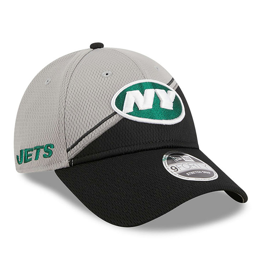 New York Jets New Era 2023 Sideline 9FORTY Adjustable Hat - Gray/Black online