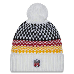 Arizona Cardinals New Era Women's 2023 Sideline Cuffed Knit Hat with Pom - White online