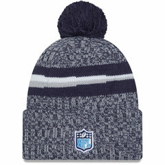 Tennessee Titans New Era 2023 Sideline Cuffed Knit Hat With Pom - Navy cheap