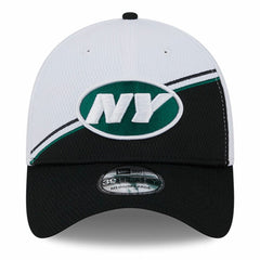 New York Jets New Era 2023 Sideline 39THIRTY Flex Hat - White/Black outlet