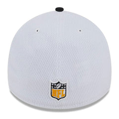 Pittsburgh Steelers New Era 2023 Sideline 39THIRTY Flex Hat - White/Black for sale