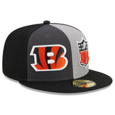 Cincinnati Bengals New Era 2023 Sideline 59FIFTY Fitted Hat - Gray/Black outlet