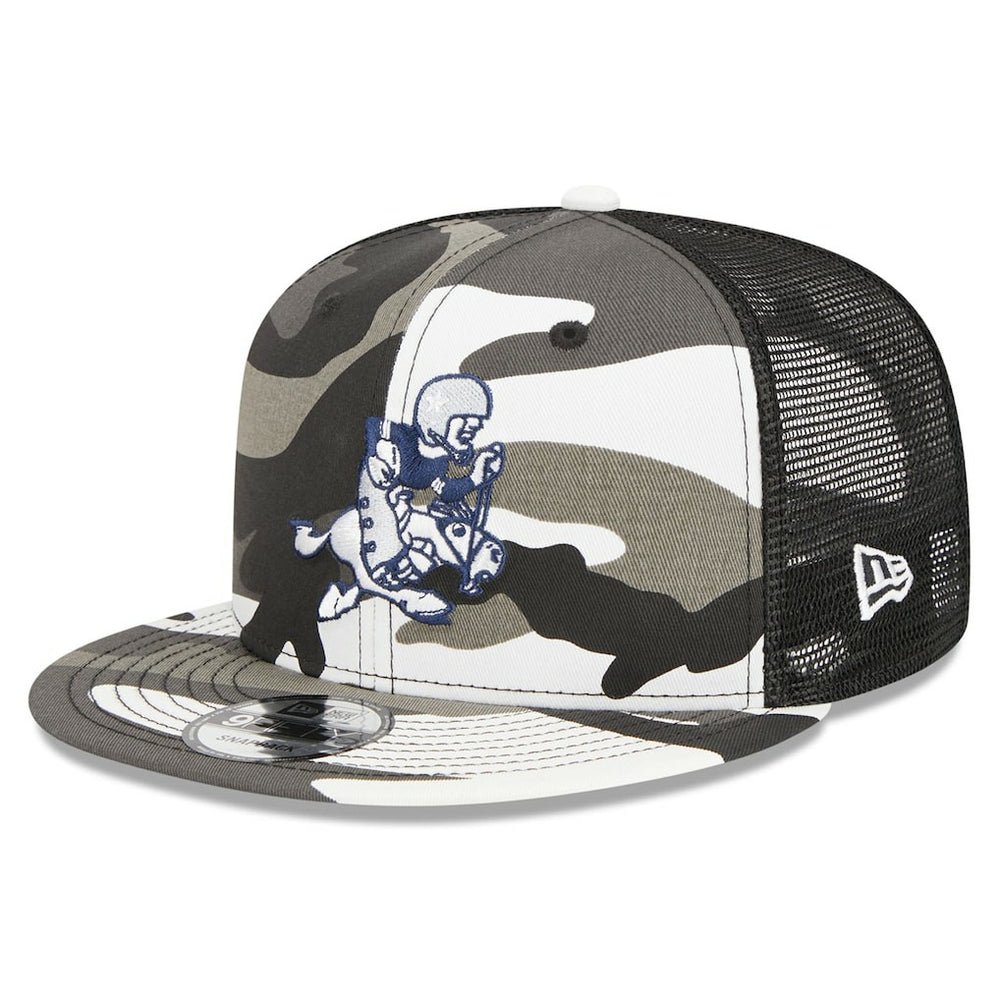 Dallas Cowboys New Era Urban Camo 9FIFTY Trucker Snapback Hat on sale