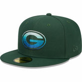 Green Bay Packers New Era Gradient 59FIFTY Fitted Hat - Green cheap