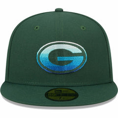 Green Bay Packers New Era Gradient 59FIFTY Fitted Hat - Green cheap