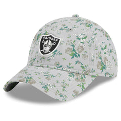 Las Vegas Raiders New Era Girls Youth Bouquet 9TWENTY Adjustable Hat - Gray outlet