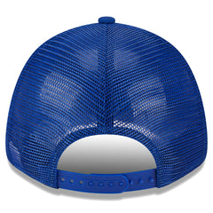 Golden State Warriors Plate Oversized Patch Trucker 9FORTY Adjustable Hat sale - Royal | New Era outlet
