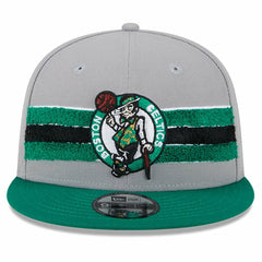 Boston Celtics Chenille Band 9FIFTY Snapback Hat - Gray | New Era sale