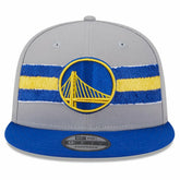 Golden State Warriors Chenille Band 9FIFTY Snapback Hat sale - Gray | New Era discount