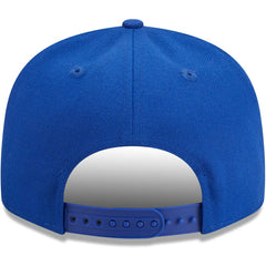 Golden State Warriors Golden Tall Text 9FIFTY Snapback Hat sale - Royal | New Era shop