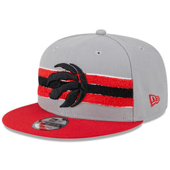 Toronto Raptors Chenille Band 9FIFTY Snapback Hat - Gray | New Era cheap