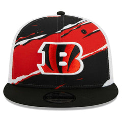 Cincinnati Bengals New Era Tear Trucker 9FIFTY Snapback Hat - Black for sale