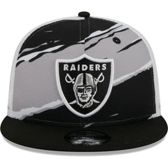 Las Vegas Raiders New Era Tear Trucker 9FIFTY Snapback Hat - Black sale