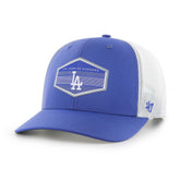 Los Angeles Dodgers Burgess Trucker Snapback Hat - Royal/White | 47 brand