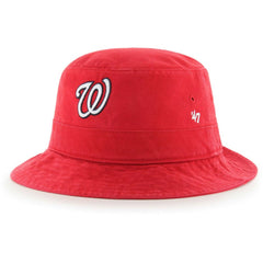 Washington Nationals Primary Bucket Hat - Red | 47 brand