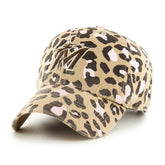 Miami Marlins Women's Bagheera Clean Up Adjustable Hat - Khaki | 47 brand