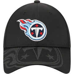 Tennessee Titans New Era Top Visor 9FORTY Adjustable Hat - Black on sale
