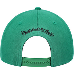 Boston Celtics MVP Team Two-Tone 2.0 Stretch-Snapback Hat - Kelly Green/Black | Mitchell & Ness on sale