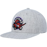 Toronto Raptors Hardwood Classics 2.0 Snapback Hat - Heather Gray | Mitchell & Ness shop