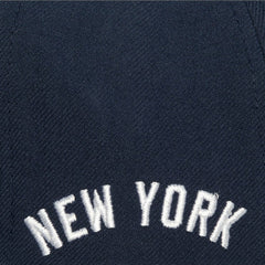 New York Yankees Bases Loaded Fitted Hat - Navy/Gray | Mitchell & Ness