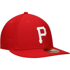 Pittsburgh Pirates Low Profile 59FIFTY Fitted Hat - Scarlet | New Era