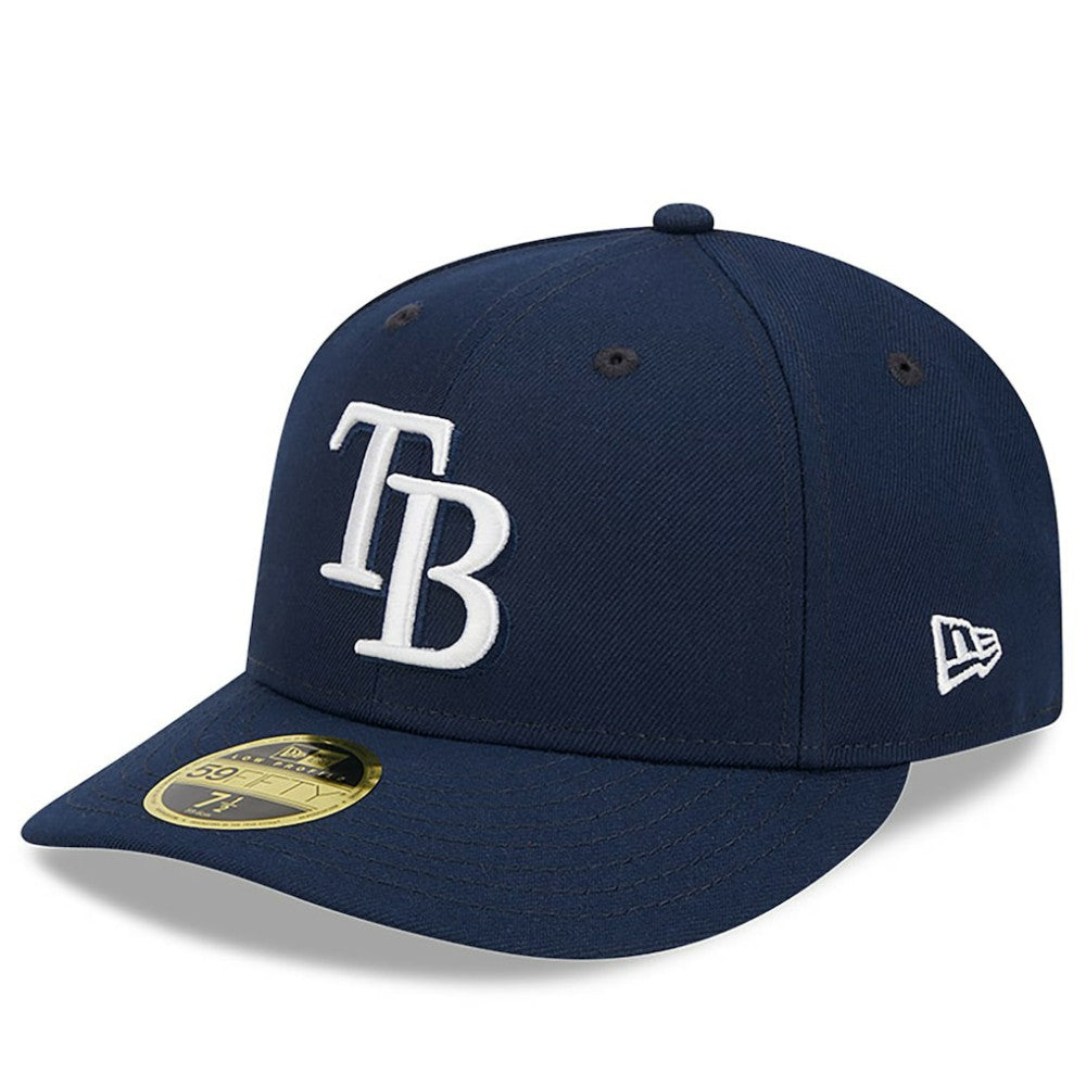 Tampa Bay Rays Oceanside Low Profile 59FIFTY Fitted Hat - Navy | New Era