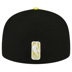 Utah Jazz 2-Tone 59FIFTY Fitted Hat - Black/Yellow | New Era sale