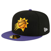 Phoenix Suns 2-Tone 59FIFTY Fitted Hat - Black/Purple | New Era on sale