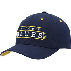 St. Louis Blues Mitchell & Ness LOFI Pro Snapback Hat Navy