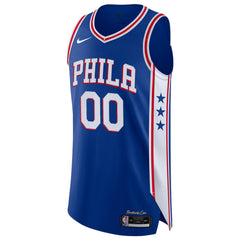 Philadelphia 76ers Custom Authentic Jersey - Icon Edition - Royal | Nike sale