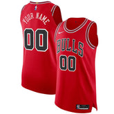 Chicago Bulls Authentic Custom Jersey Red sale - Icon Edition | Nike shop