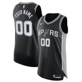 San Antonio Spurs Authentic Custom Jersey Black - Icon Edition | Nike online