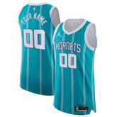 Charlotte Hornets Jordan Brand 2020/21 Authentic Custom Jersey Teal - Icon Edition online
