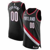 Portland Trail Blazers 2020/21 Authentic Custom Jersey Black - Icon Edition | Nike discount