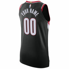 Portland Trail Blazers 2020/21 Authentic Custom Jersey Black - Icon Edition | Nike discount