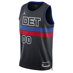 Detroit Pistons Jordan Brand Unisex 2022/23 Swingman Custom Jersey sale - Statement Editi- Blue for sale