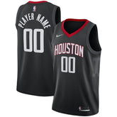 Houston Rockets Swingman Custom Jersey Black - Statement Edition | Nike on sale