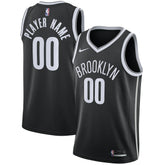 Brooklyn Nets Swingman Custom Jersey Black - Icon Edition | Nike shop