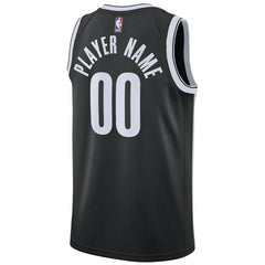 Brooklyn Nets Swingman Custom Jersey Black - Icon Edition | Nike shop