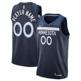 Minnesota Timberwolves Swingman Custom Jersey Navy - Icon Edition | Nike online