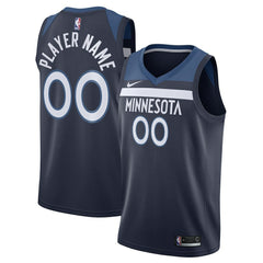 Minnesota Timberwolves Swingman Custom Jersey Navy - Icon Edition | Nike online