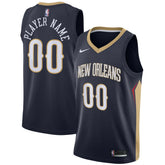 New Orleans Pelicans Swingman Custom Jersey Navy - Icon Edition | Nike outlet