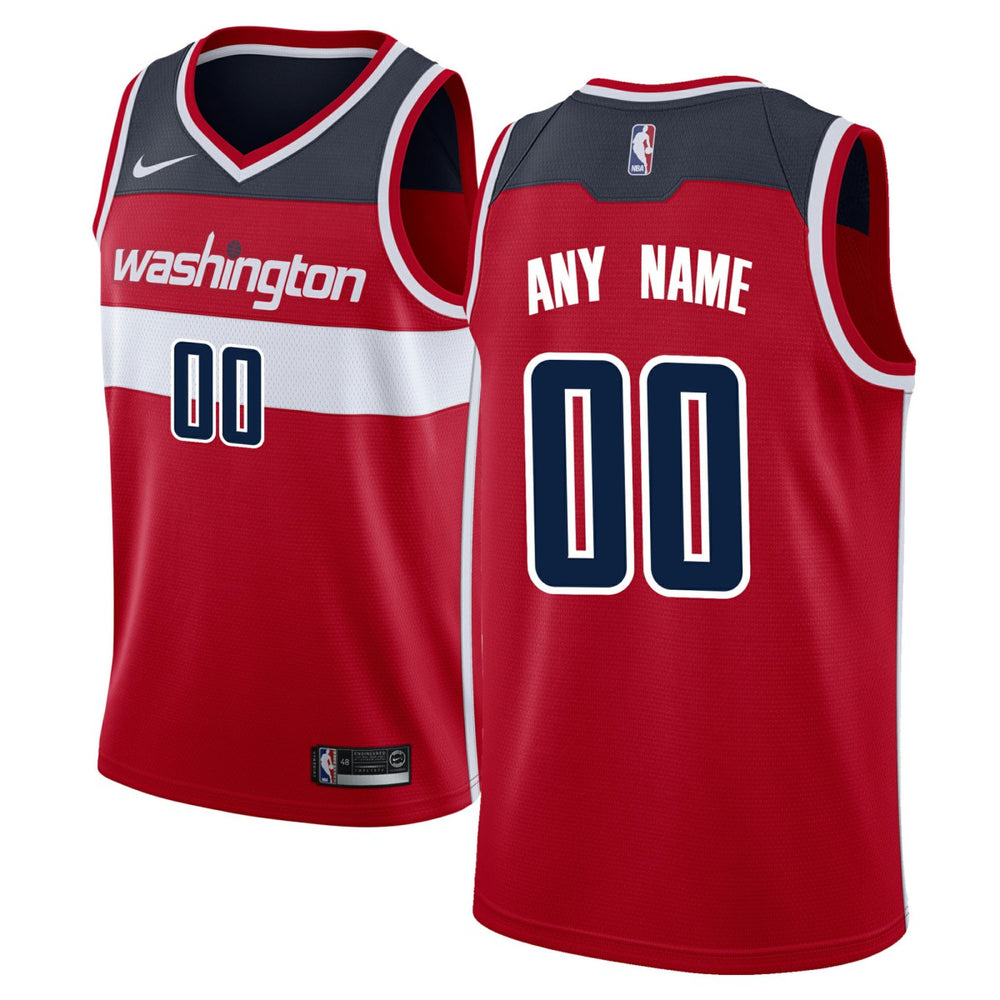 Washington Wizards Swingman Custom Jersey Red - Icon Edition | Nike sale